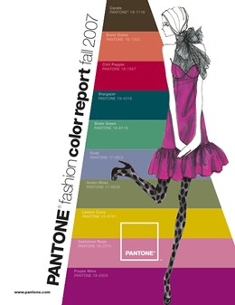 Pantone Color Trends A/I 2007