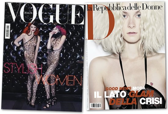 Frizzifrizzi su Vogue e D - La Repubblica delle Donne