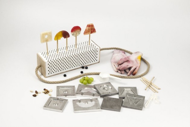 “Something Sweet”, di Tessa Geuze. Un kit per preparare lecca lecca con frutta e sapori stagionali