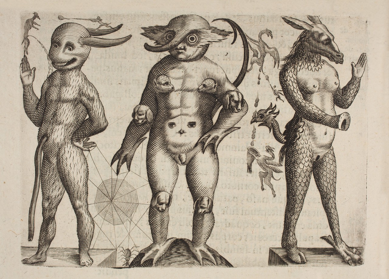 Tavola tratta da “De Monstrorum Natura, Caussis, et Differentis”, di Fortunio Liceti (1577-1657)