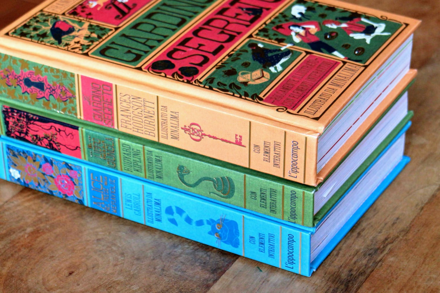 I grandi classici della letteratura per ragazzi “riccamente illustrati” da  MinaLima - Frizzifrizzi
